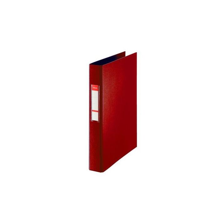Carpeta De Anillas Esselte Pvc Oficina Fº 4 An.Mixtas 25Mm Rojo
