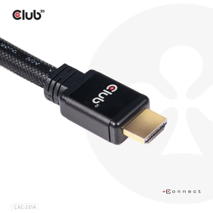 Club3D Cable HDMI 2.0 RedMere 4K60Hz UHD 18Gbps Macho/Macho 15 metros Negro 5 Club3D Cable HDMI 2.0 RedMere 4K60Hz UHD 18Gbps Macho/Macho 15 metros Negro 5