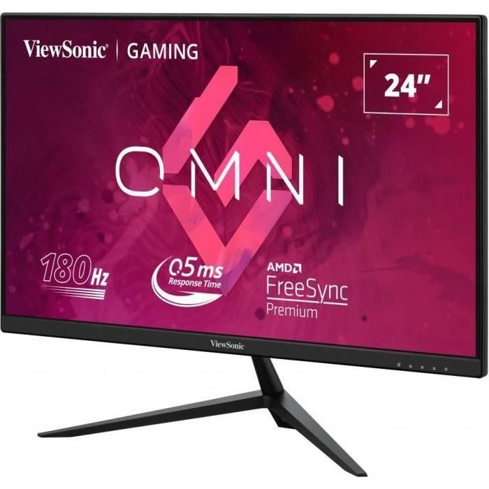 Pantalla PC Gamer - VIEWSONIC - VX2428 - 24'' - Panel IPS - 0,5 ms - 180Hz - AMD FreeSync 1