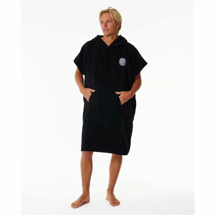 Poncho Rip Curl Rip Curl Logo Negro 1