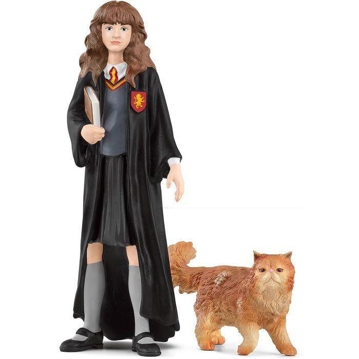 SCHLEICH - Hermione y Crookshanks - 42635 - Gama Harry Potter 1 SCHLEICH - Hermione y Crookshanks - 42635 - Gama Harry Potter 1