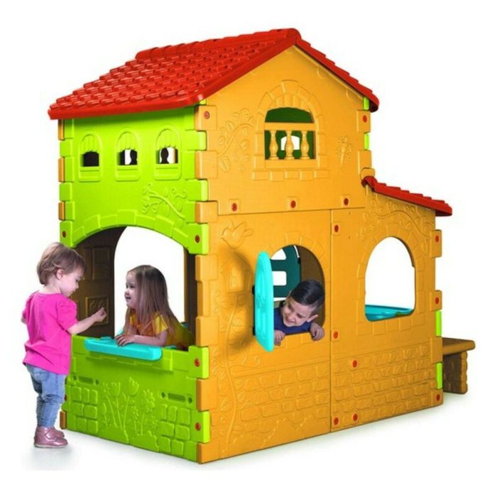 Casa Infantil de Juego Feber Super Villa Feber 180 x 110 x 206 cm (180 x 110 x 206 cm) 2 Casa Infantil de Juego Feber Super Villa Feber 180 x 110 x 206 cm (180 x 110 x 206 cm) 2