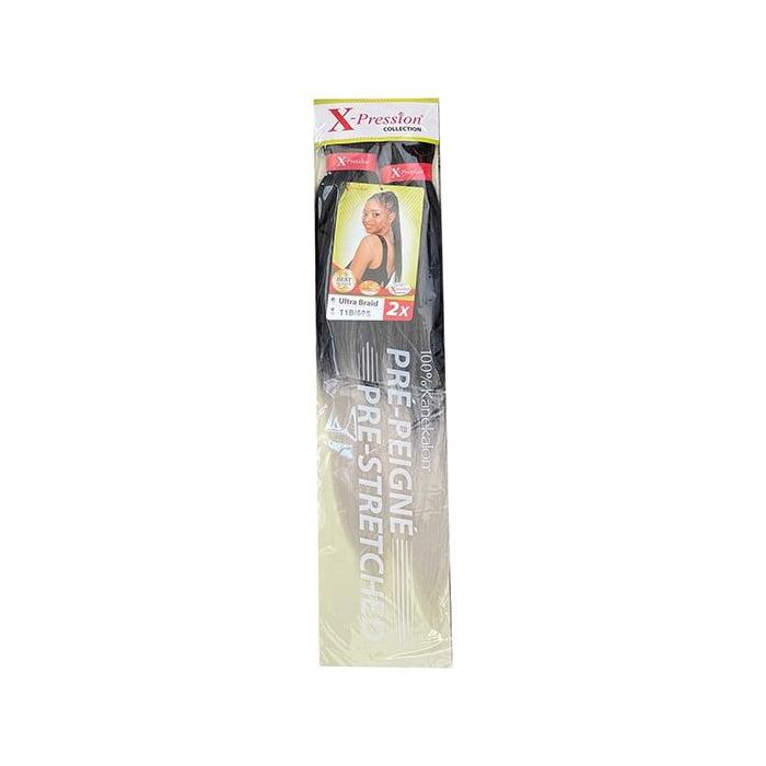 X-Pression X-PRESSION PRE-PEIGNE T1B/60S (1X2) - Cabello sintético para trenzar