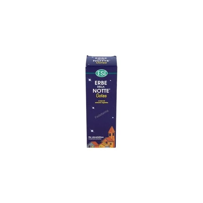 TREPATDIET-ESI Erbe Della Notte Extr. sin Alcohol 50ml - Sueño, Amapola, Pasiflora, Espino Blanco, Manzanilla y Valeriana
