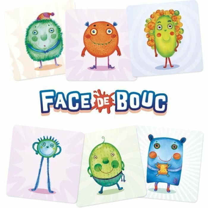 Asmodee ASM3760052143755 Cara de cabra Divertido juego de memoria que fomenta la creatividad Edad 6 4