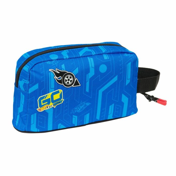 Portameriendas Térmico Hot Wheels Let's race Azul Negro 21,5 x 12 x 6,5 cm 2