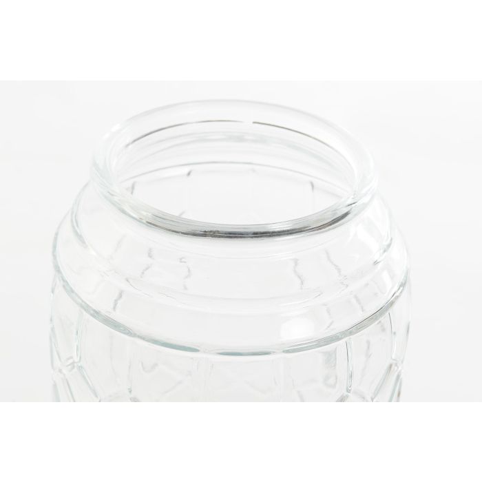 Bote Basicos DKD Home Decor Transparente Natural 13.6 x 23 x 13.6 cm (12 Unidades) 2 Bote Basicos DKD Home Decor Transparente Natural 13.6 x 23 x 13.6 cm (12 Unidades) 2
