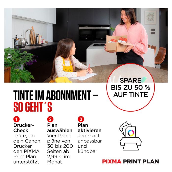 Canon PIXMA TS7450i Impresora Multifunción 3 en 1 Inyección de Tinta Color WiFi Duplex ADF A4 Negro 11