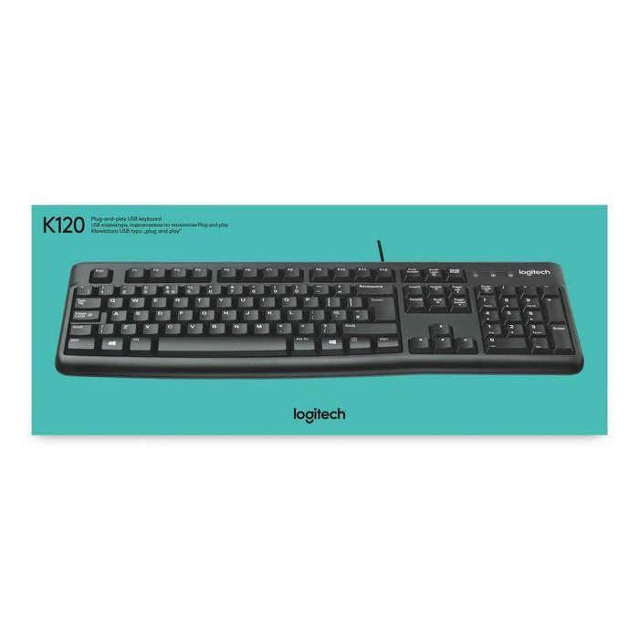 Logitech K120 Teclado USB AZERTY Negro 12