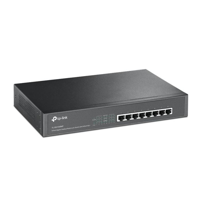 TP-Link Switch 8 Puertos Gigabit PoE+ TL-SG1008MP Escritorio/Rack 153W 1
