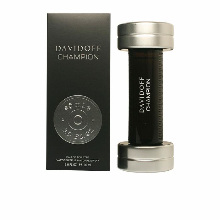 Davidoff Champion Eau de Toilette Vaporizador para Hombre 90 ml | Aroma Amaderado Aromático con Bergamota, Gálbano y Cedro 1