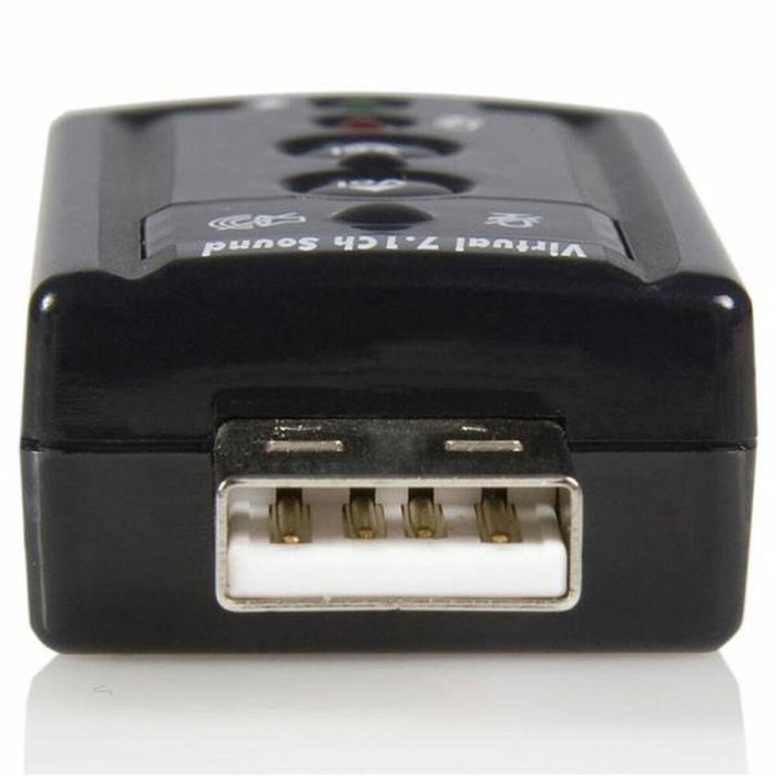 Tarjeta de Sonido Externa Startech ICUSBAUDIO7 3 Tarjeta de Sonido Externa Startech ICUSBAUDIO7 3