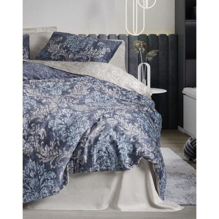 Juego de cama - 1 funda nórdica 220x240 cm + 2 fundas de almohada 60x60 cm - 100% algodón satén - Beige 2 Juego de cama - 1 funda nórdica 220x240 cm + 2 fundas de almohada 60x60 cm - 100% algodón satén - Beige 2