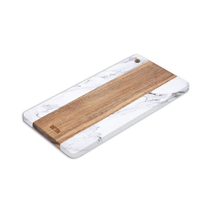 Tabla de cortar acacia y mármol 15x30 cm - Quttin (10 Unidades) 3 Tabla de cortar acacia y mármol 15x30 cm - Quttin (10 Unidades) 3