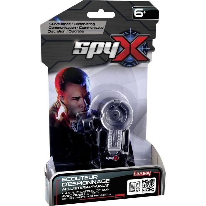 Lansay LAN3181860210567 SPY X Auriculares de Espionaje - Juguete de Espía Infantil para Niños +6 Años 1 Lansay LAN3181860210567 SPY X Auriculares de Espionaje - Juguete de Espía Infantil para Niños +6 Años 1