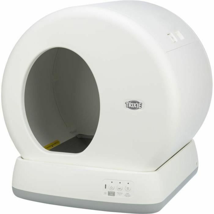Trixie TRI4011905400402 Caja de Arena Autolimpiante Plástico 53x55.5x52 cm Blanco