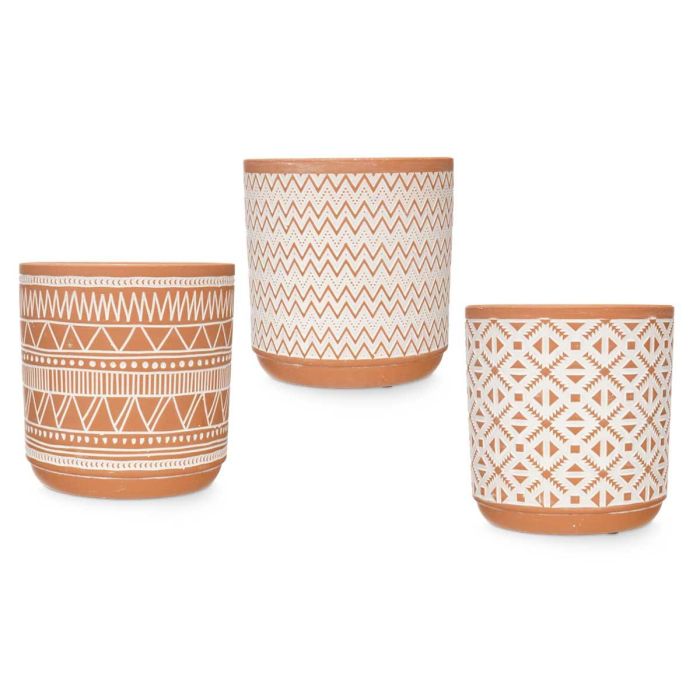 Maceta de cerámica color terracota Ibergarden 13.5x14x13.5 cm (12 Unidades) 1 Maceta de cerámica color terracota Ibergarden 13.5x14x13.5 cm (12 Unidades) 1