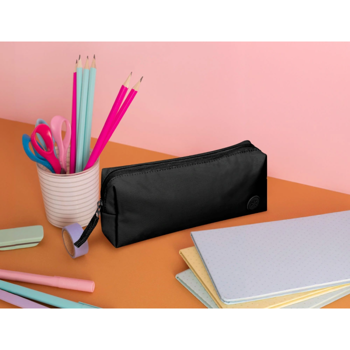 Antartik Estuche Portatodo Basic Pack 1 Compartimento Negro 80x210x55 mm 6