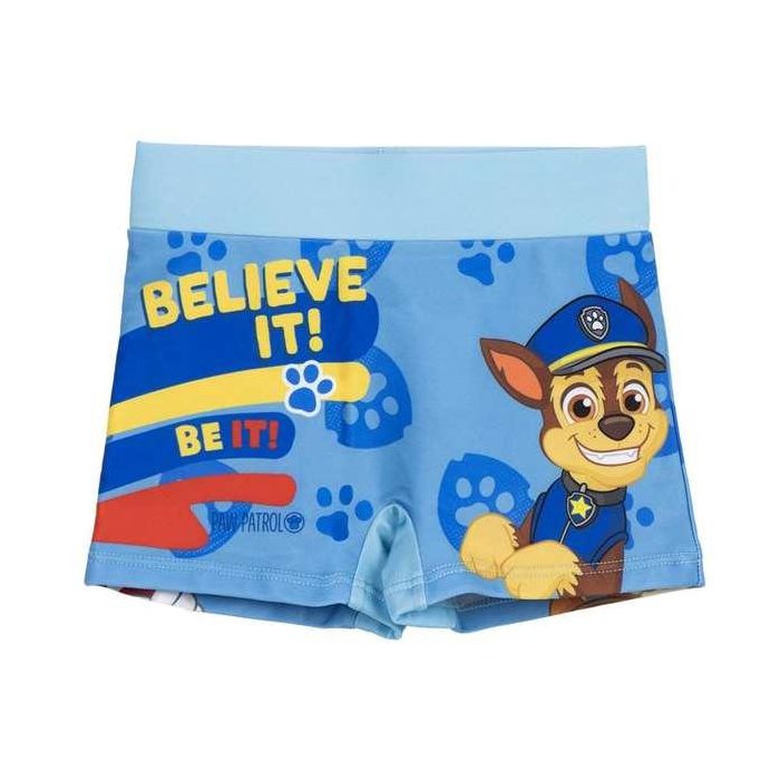 Cerdá Boxer de Baño Infantil Paw Patrol para Niño, Talla 6 años, Azul