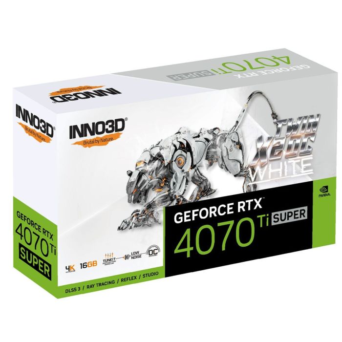 Tarjeta Gráfica INNO3D N407TS2-166XX-186156W GeForce RTX 4070 Ti 16 GB GDDR6X 1 Tarjeta Gráfica INNO3D N407TS2-166XX-186156W GeForce RTX 4070 Ti 16 GB GDDR6X 1