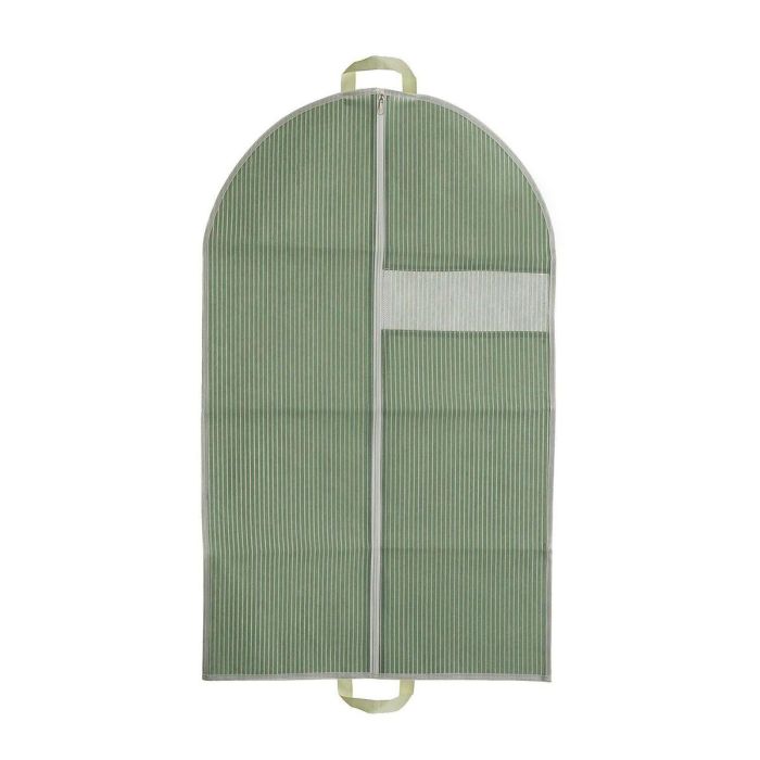 Funda para Traje Versa Rayas Verde 100 x 60 cm 0 Funda para Traje Versa Rayas Verde 100 x 60 cm 0