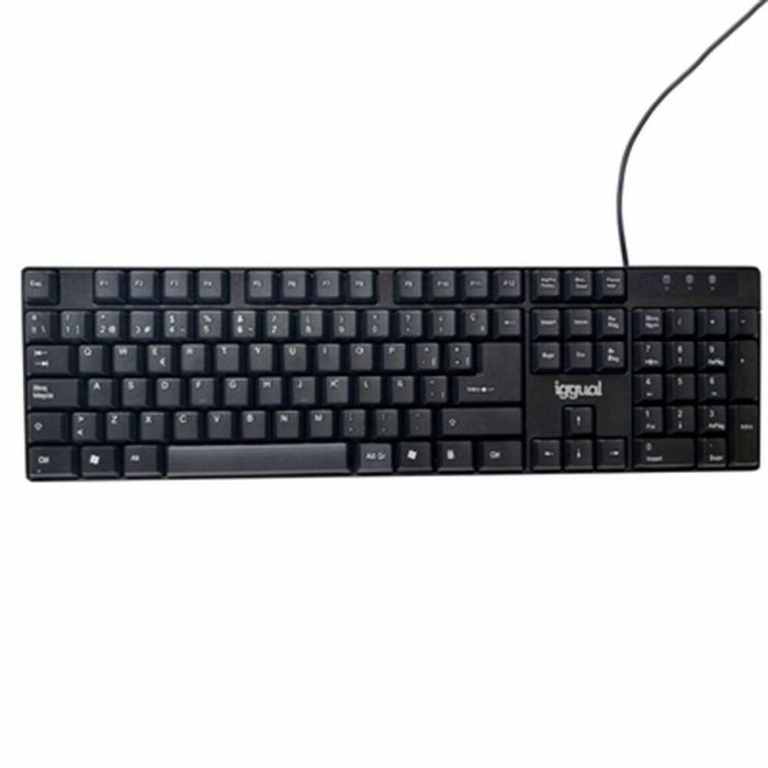 Teclado iggual CK-FRAMELESS-105T Negro 0 Teclado iggual CK-FRAMELESS-105T Negro 0