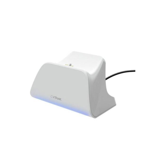 Trust Gaming GXT 255 Estación de Carga Rápida para Mandos PS5 DualSense Oficiales, con Indicador LED RGB, Base Antideslizante Blanco 0 Trust Gaming GXT 255 Estación de Carga Rápida para Mandos PS5 DualSense Oficiales, con Indicador LED RGB, Base Antideslizante Blanco 0