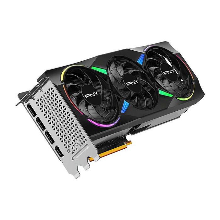 PNY RTX 5070Ti 16GB GDDR7 Tarjeta Gráfica con 3 Ventiladores y Refrigeración Activa 7