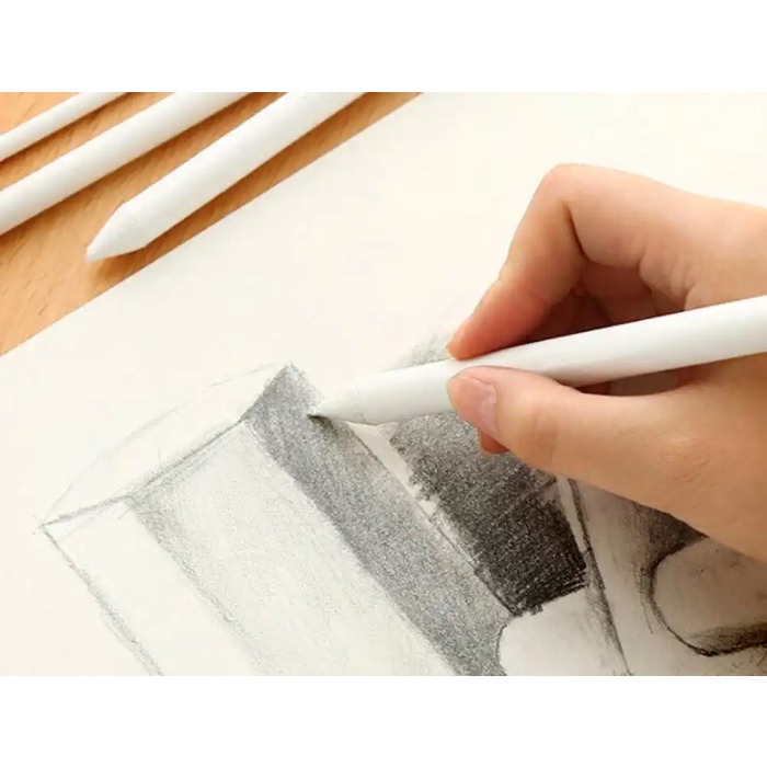 Liderpapel Difumino Bolsa 6 Unidades Diámetros Surtidos 116 mm / 150 mm Papel Comprimido Artístico 2