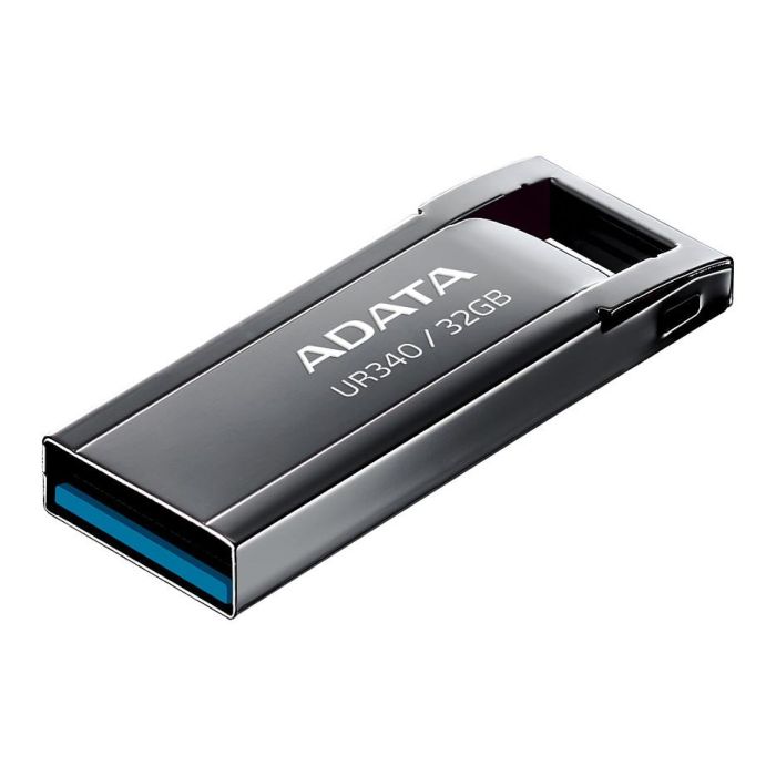 ADATA Memoria USB UR340 32GB USB 3.2 Gen 1 (5Gbps) Lápiz USB Metal Negro - Modelo AROY-UR340-32GBK 2