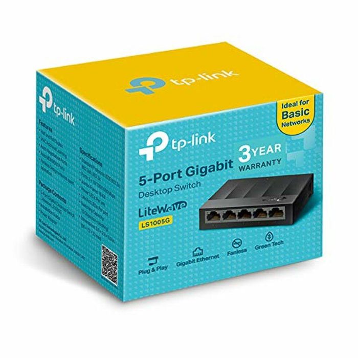 Switch TP-Link LS1005G Negro 1 Switch TP-Link LS1005G Negro 1