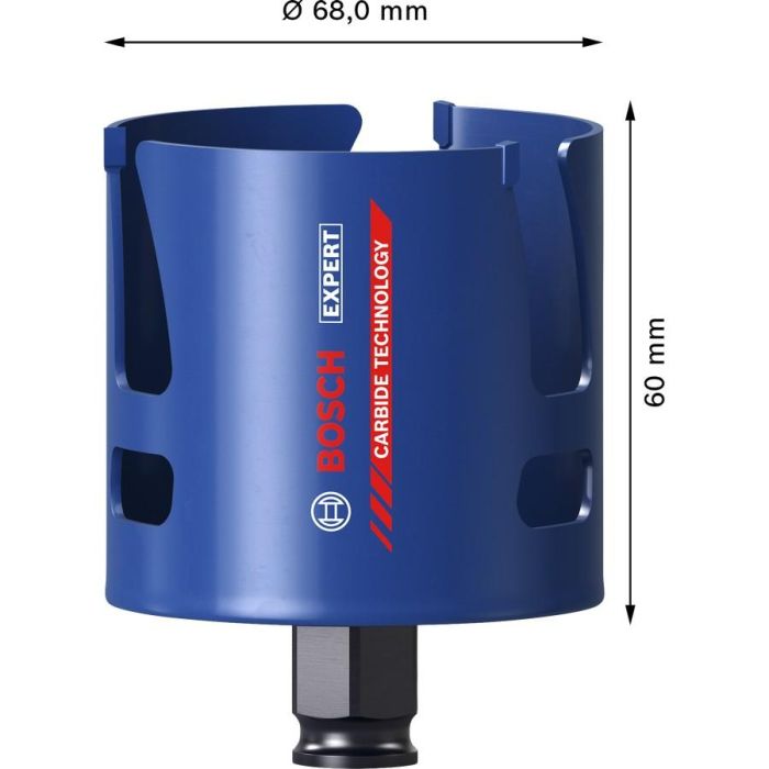 Bosch EXPERT Lochsäge ConstructionMaterial 68mm 2