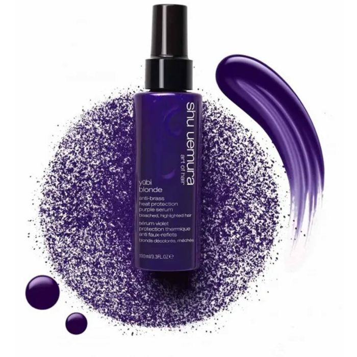 Shu Uemura Yubi Blonde Anti-Brass Heat Protection Purple Serum 4 Shu Uemura Yubi Blonde Anti-Brass Heat Protection Purple Serum 4