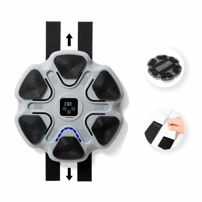Máquina de Boxeo Musical Recargable Beatfist InnovaGoods 1 Máquina de Boxeo Musical Recargable Beatfist InnovaGoods 1