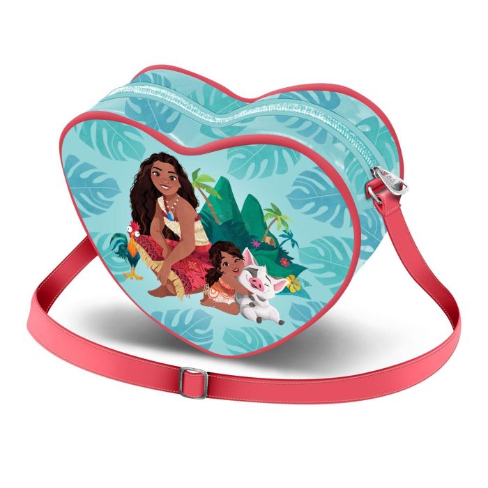 Bolso Corazón Casual Family Disney Vaiana Azul