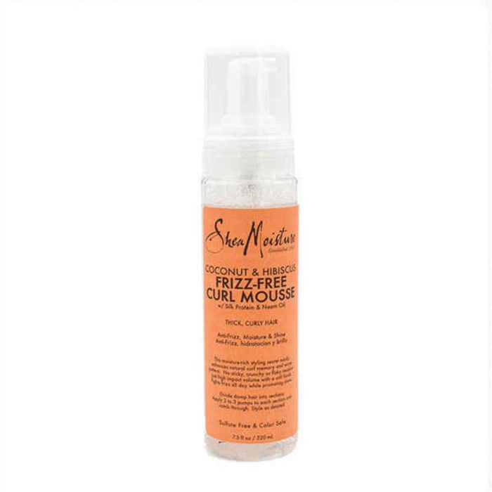 Shea Moisture Coconut & Hibiscus Curl Mousse 220 Ml Shea Moisture Coconut & Hibiscus Curl Mousse 220 Ml