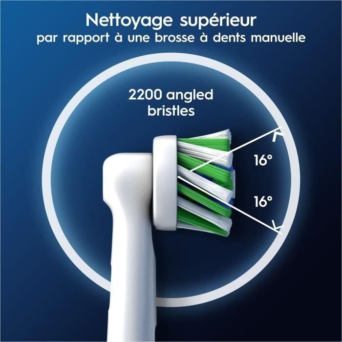Oral-B ORA8006540895832 Cepillos de Dientes Pro Cross Action - Cabezales de Repuesto - 4 unidades 4 Oral-B ORA8006540895832 Cepillos de Dientes Pro Cross Action - Cabezales de Repuesto - 4 unidades 4