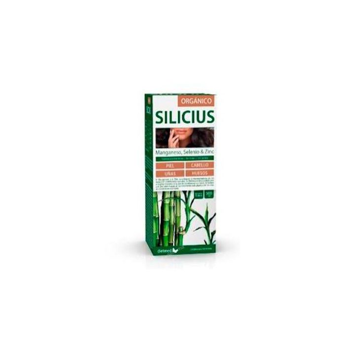 DIETMED Silicio Orgánico 500ml - Cuidado Piel, Cabello, Uñas y Huesos con Biotina, Zinc y Manganeso