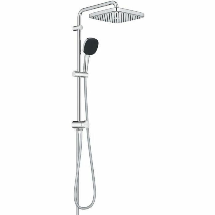 Grohe 26698001 Columna de Ducha Vitalio Comfort 250 con Desviador Manual, Ahorro de Agua, Cromo