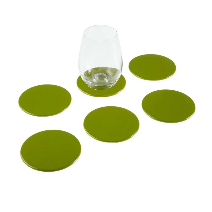 Set. 6 Posavasos Verdes Versa 3CM (2 Unidades) 1 Set. 6 Posavasos Verdes Versa 3CM (2 Unidades) 1