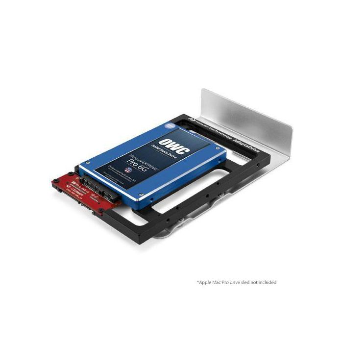 OWC Adaptador Conversor de Bahía 2.5" a 3.5" SATA para Discos Duros HDD y SSD, Aluminio Negro, Compatible con Mac/PC, Flujo de Aire Óptimo 3 OWC Adaptador Conversor de Bahía 2.5" a 3.5" SATA para Discos Duros HDD y SSD, Aluminio Negro, Compatible con Mac/PC, Flujo de Aire Óptimo 3