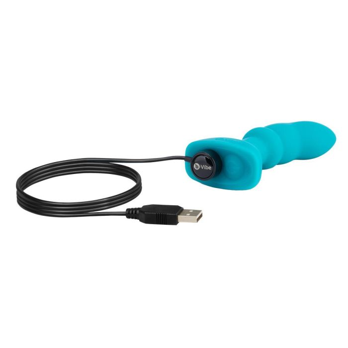 Vibrador anal B-Vibe Azul 8 Vibrador anal B-Vibe Azul 8