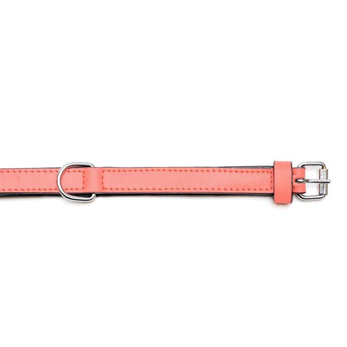 Collar Piel Acolchado 50 cm X 25 mm Coral 6 Collar Piel Acolchado 50 cm X 25 mm Coral 6