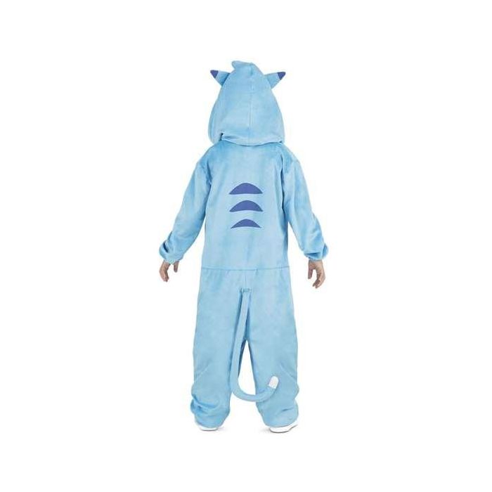 My Other Me Disfraz infantil gatita Akela Kigurumi con sonido azul talla 7-9 años 2