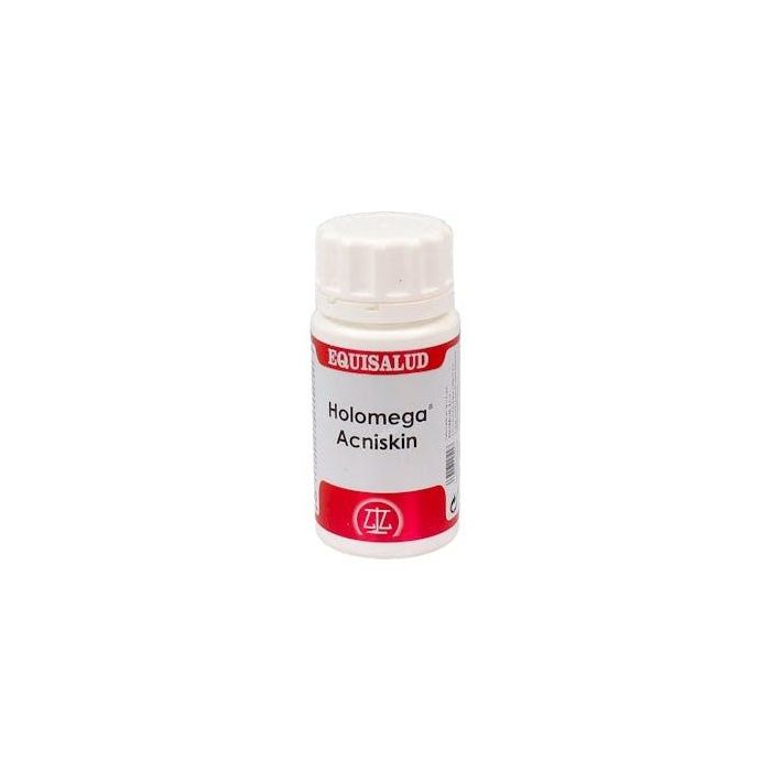Holomega Acniskin Complemento Alimenticio Antiacné con N-acetilcisteína y Plantas 50 Cápsulas