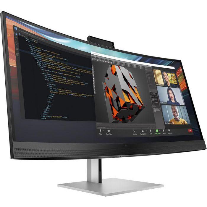 HP 740pm Series 7 Pro Monitor Curvo 39.7" 5K2K para Conferencias con Webcam 4K Integrada y Audio HQ 3