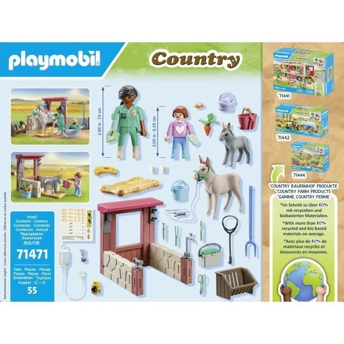 Starter Pack Veterinaria De Granja 71471 Playmobil 5