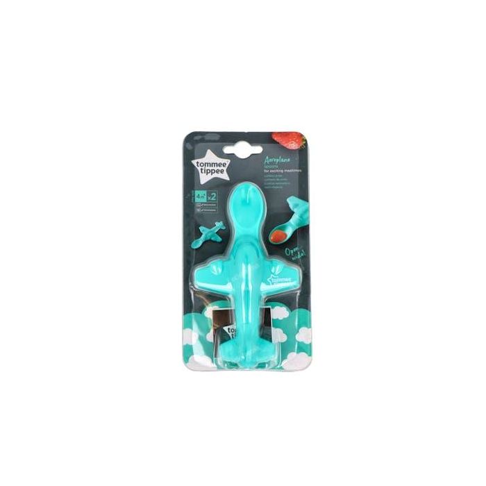 Tommee Tippee Cuchara Forma De Avion 4M+ Tommee Tippee Cuchara Forma De Avion 4M+