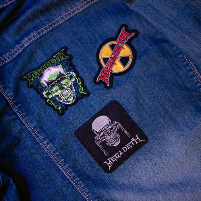 Set 3 parches Megadeth 4