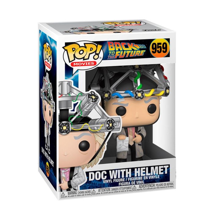 Funko Pop! Doc Con Casco -Regreso Al Futuro- 46914 1 Funko Pop! Doc Con Casco -Regreso Al Futuro- 46914 1
